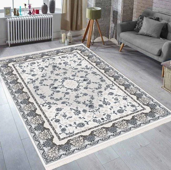 Seven Home Dekoratif Kaymaz Bambu Halı Lüx 68