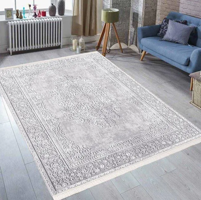 Halı m&y Life İnci Halı Pvc Tabanlı Kaymaz Halı FM-2184