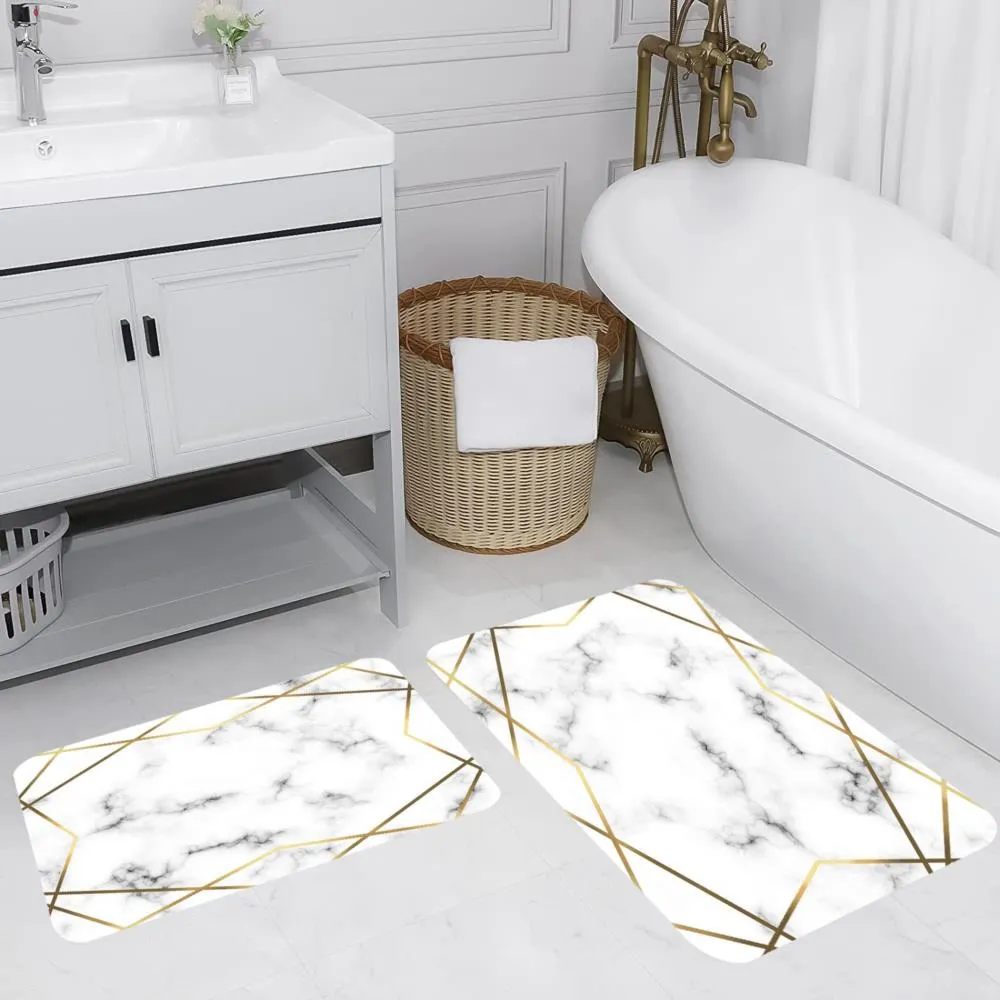 Rovigo Home Dijital Baskılı 2'li Banyo Paspas Takımı RVG5097