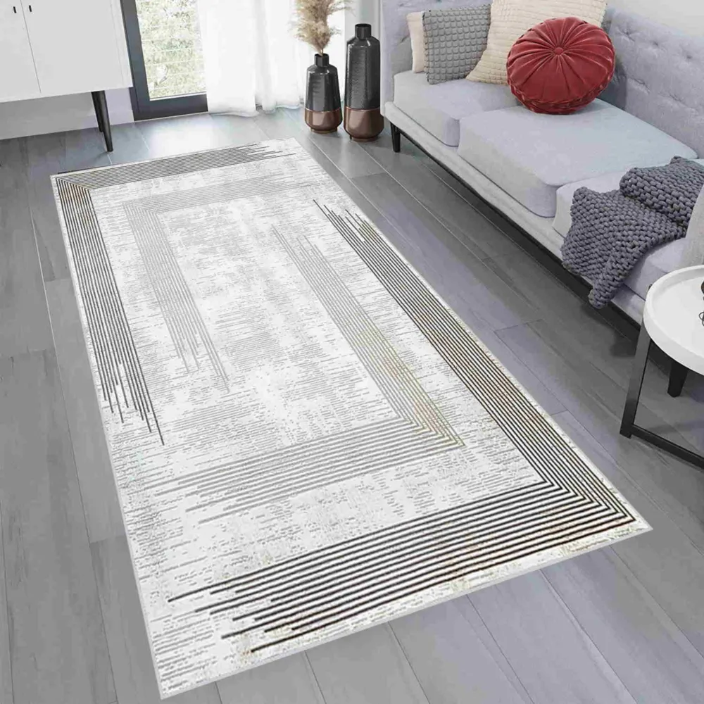Rovigo Home Yıkanabilir Kaymaz Taban Salon Halısı Ve Yolluk RVG0752