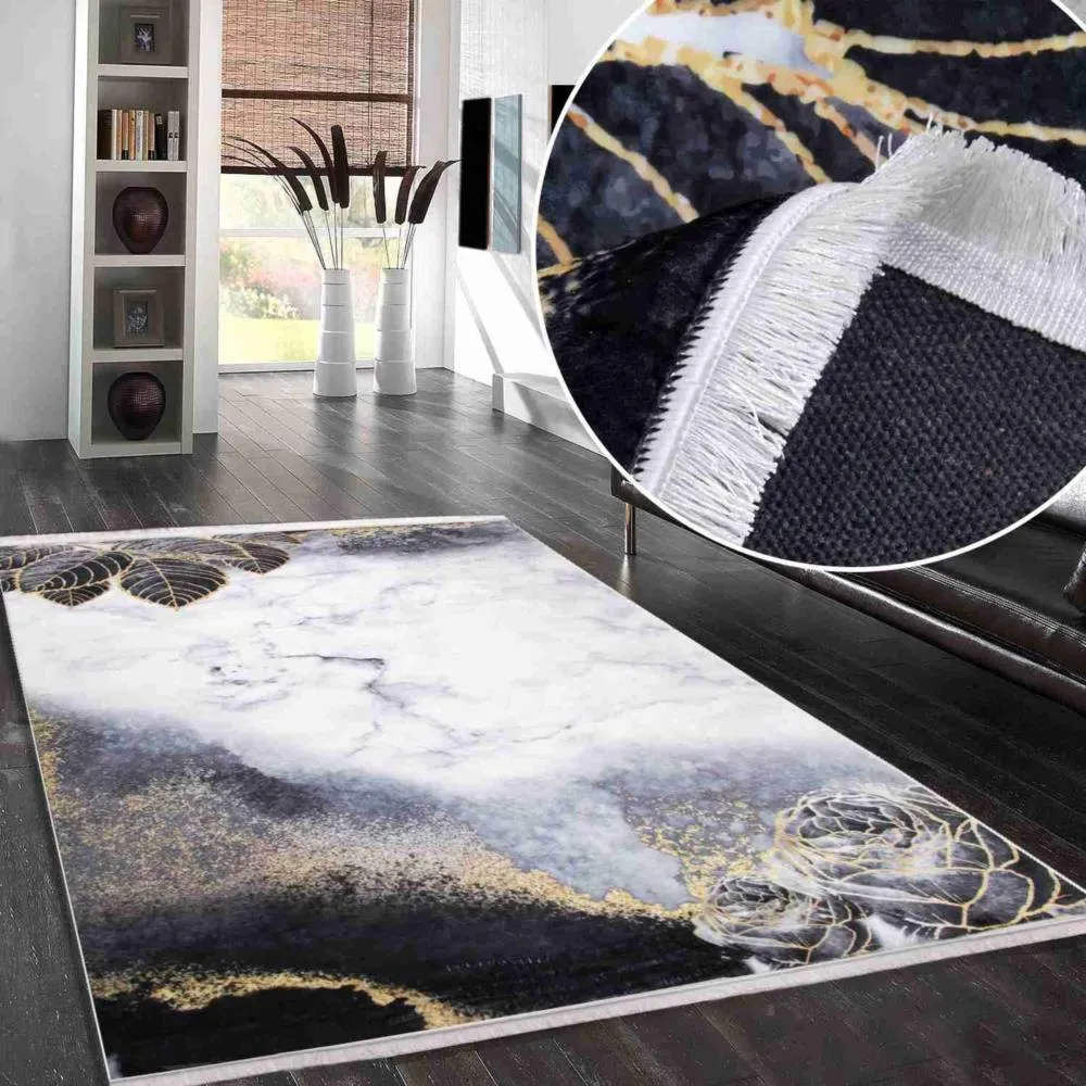 Seven Home Dekoratif Kaymaz Bambu Halı 57- FM 2040 Seven Home