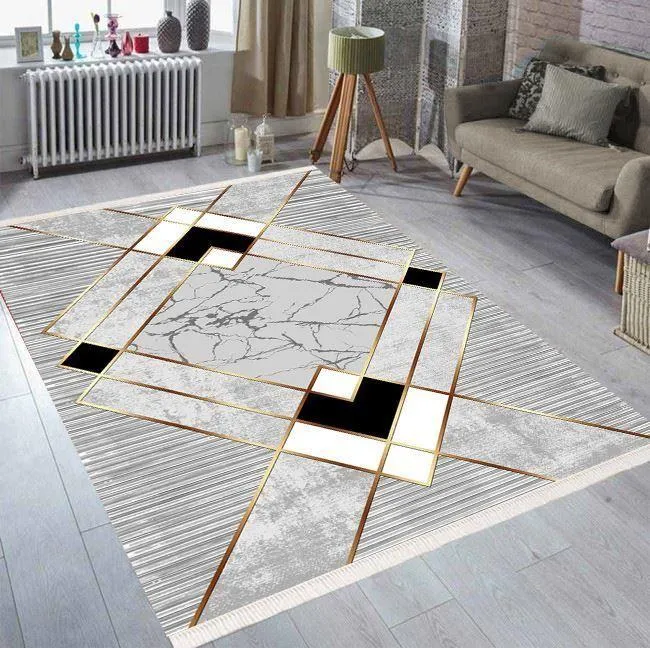 Halı m&y Life Dot Tabanlı 7 Parça Halı Seti CK-761