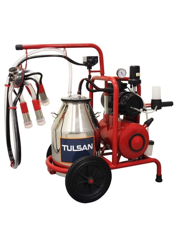Tulsan Klasik Tekli İnek Süt Sağma Makinesi